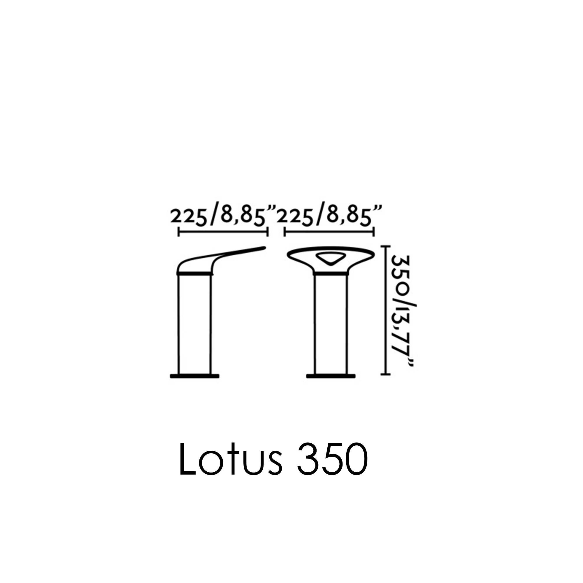FARO Lotus 350 / 650 pastatomas lauko šviestuvas
