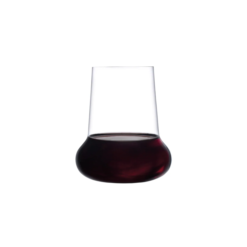 Nude Glass Ghost Zero 470 ml Belly stiklinės, 2 vnt.