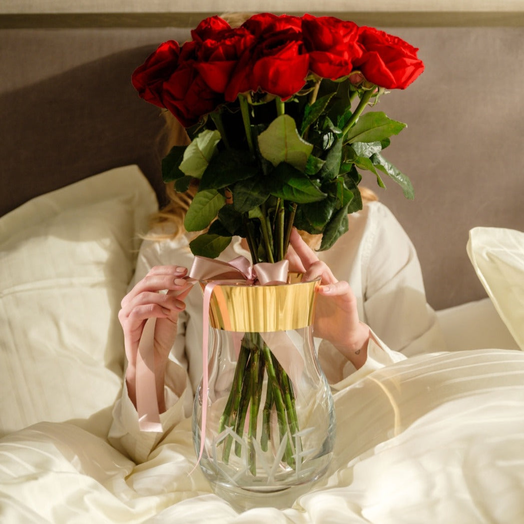 Rückl Vase Love Gold 27 cm Vaza