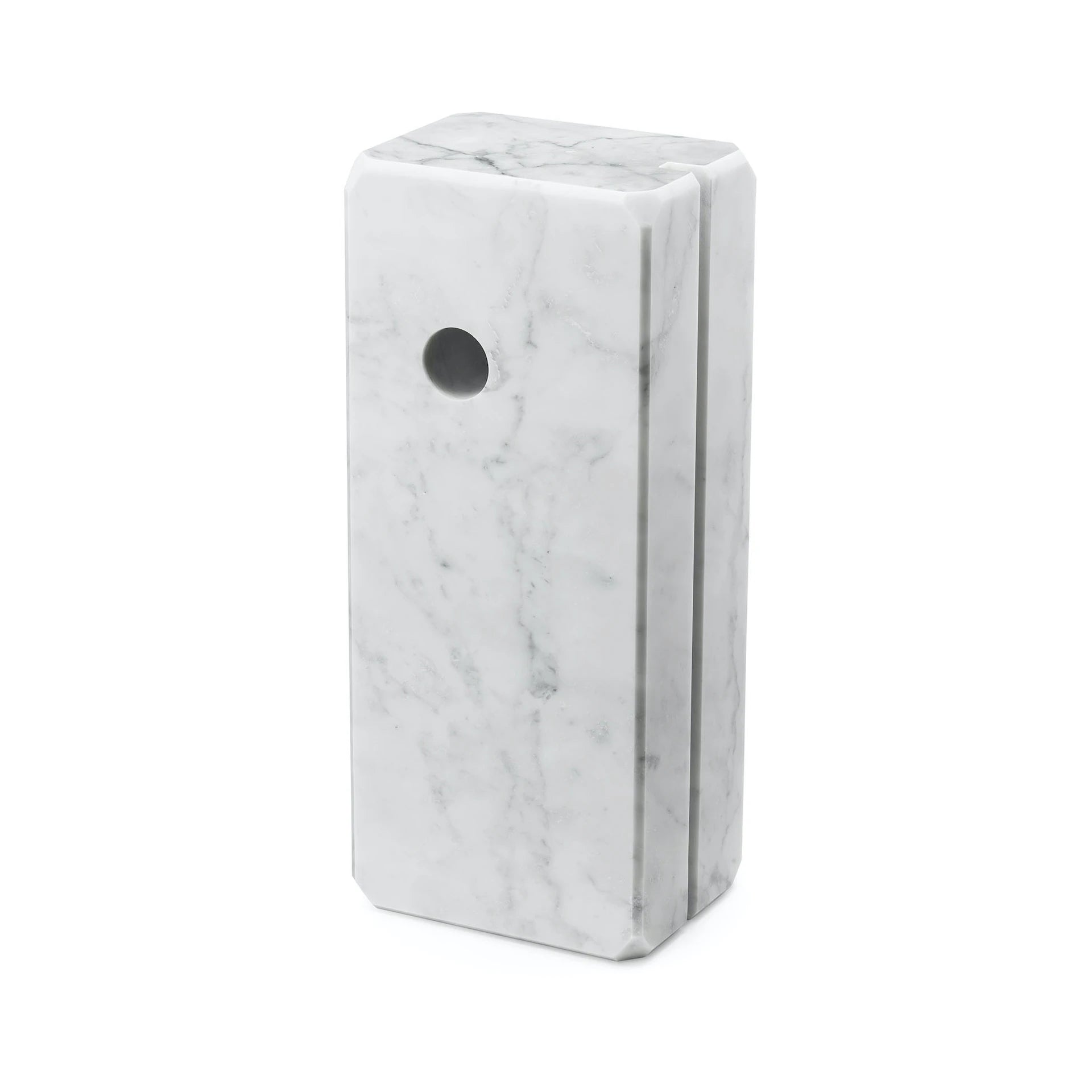 Flos arco šviestuvo pagrindas pagamintas iš balto carrara marmuro