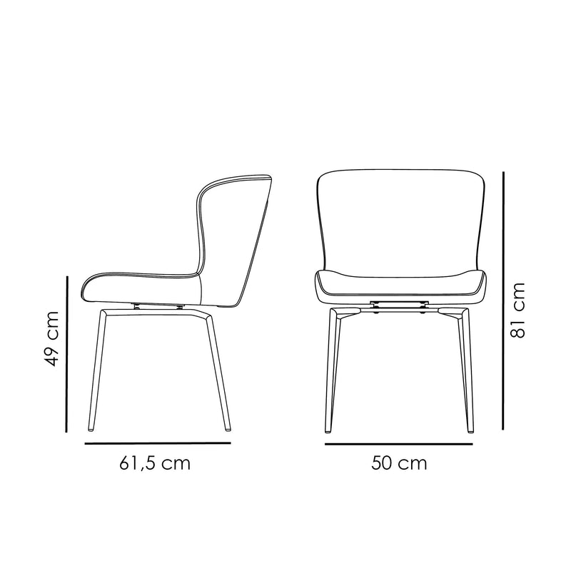 DAN-FORM GLAM SWIVEL Kėdė