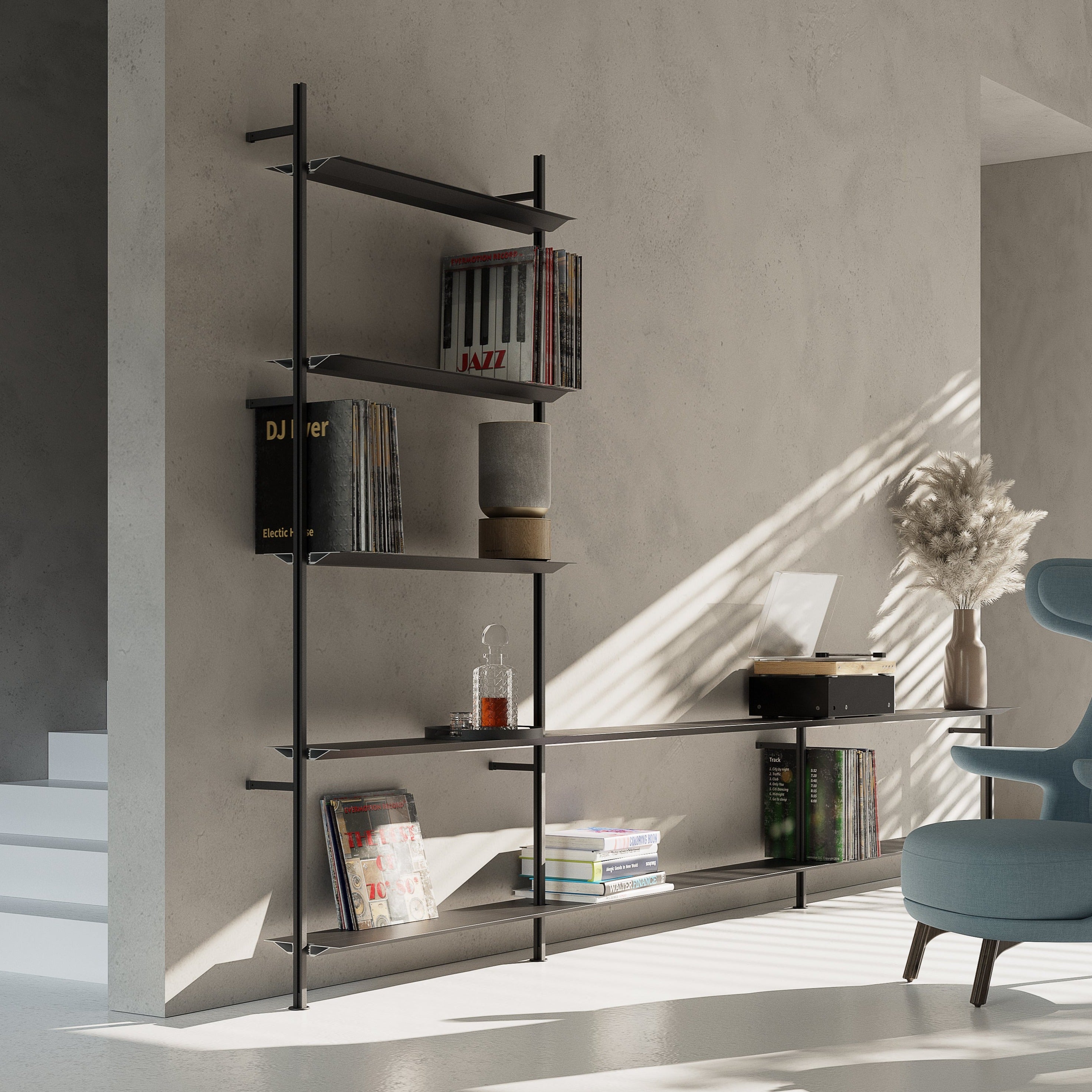 BD Barcelona Design Hypóstila Shelving EX5 lentyna