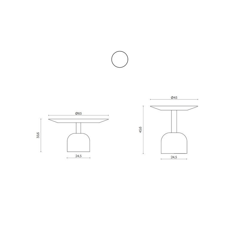 MINIFORMS ILLO kavos staliukas