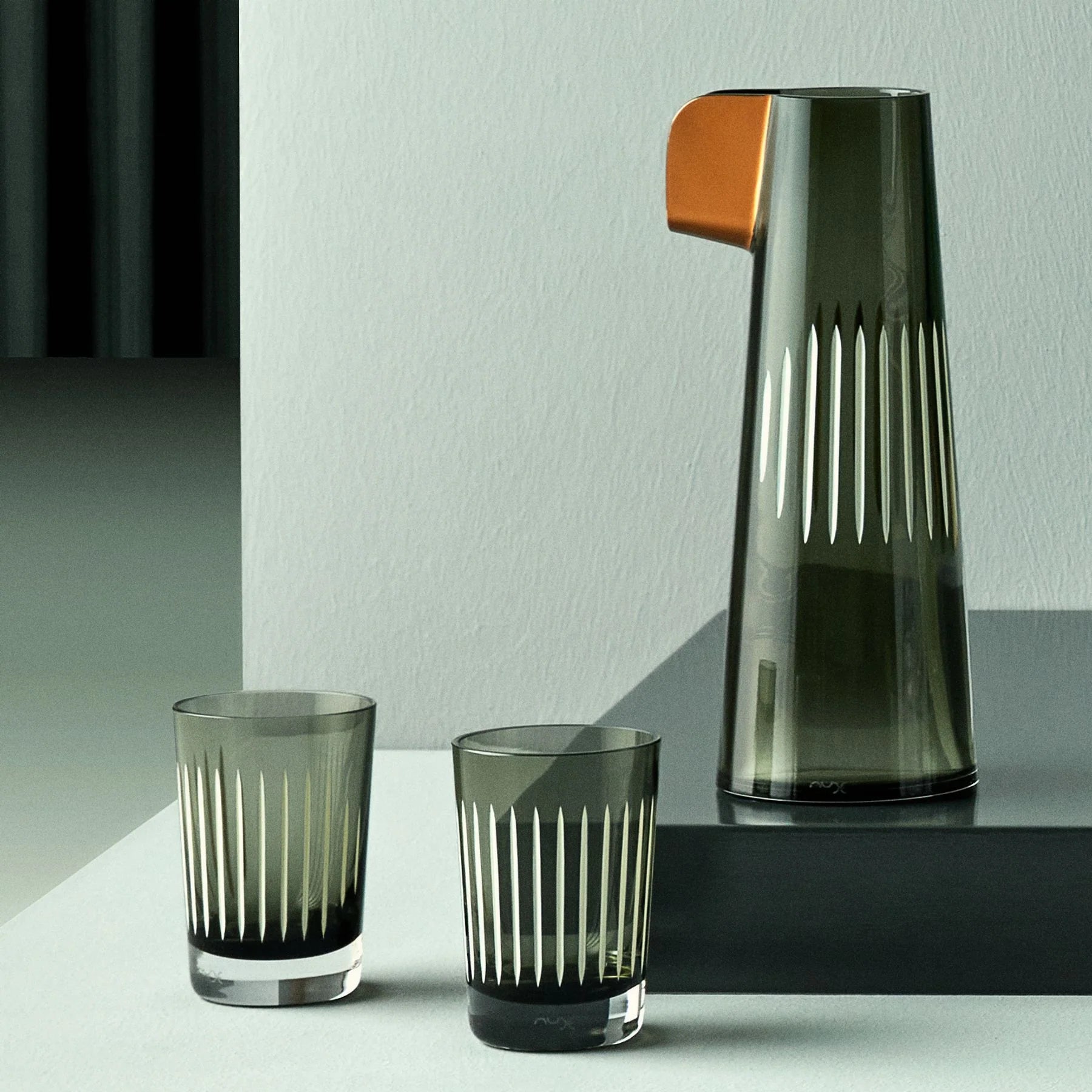 Nude Glass 240 ml Parrot Set stiklinė 2 vnt.