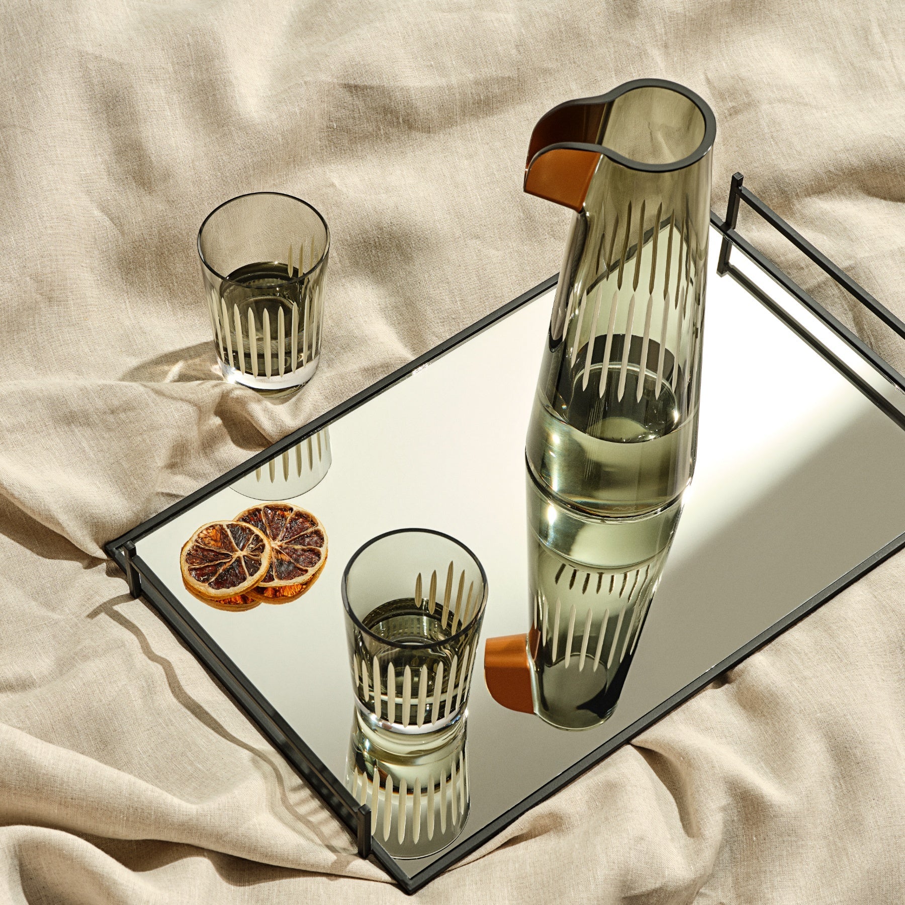 Nude Glass 240 ml Parrot Set stiklinė 2 vnt.