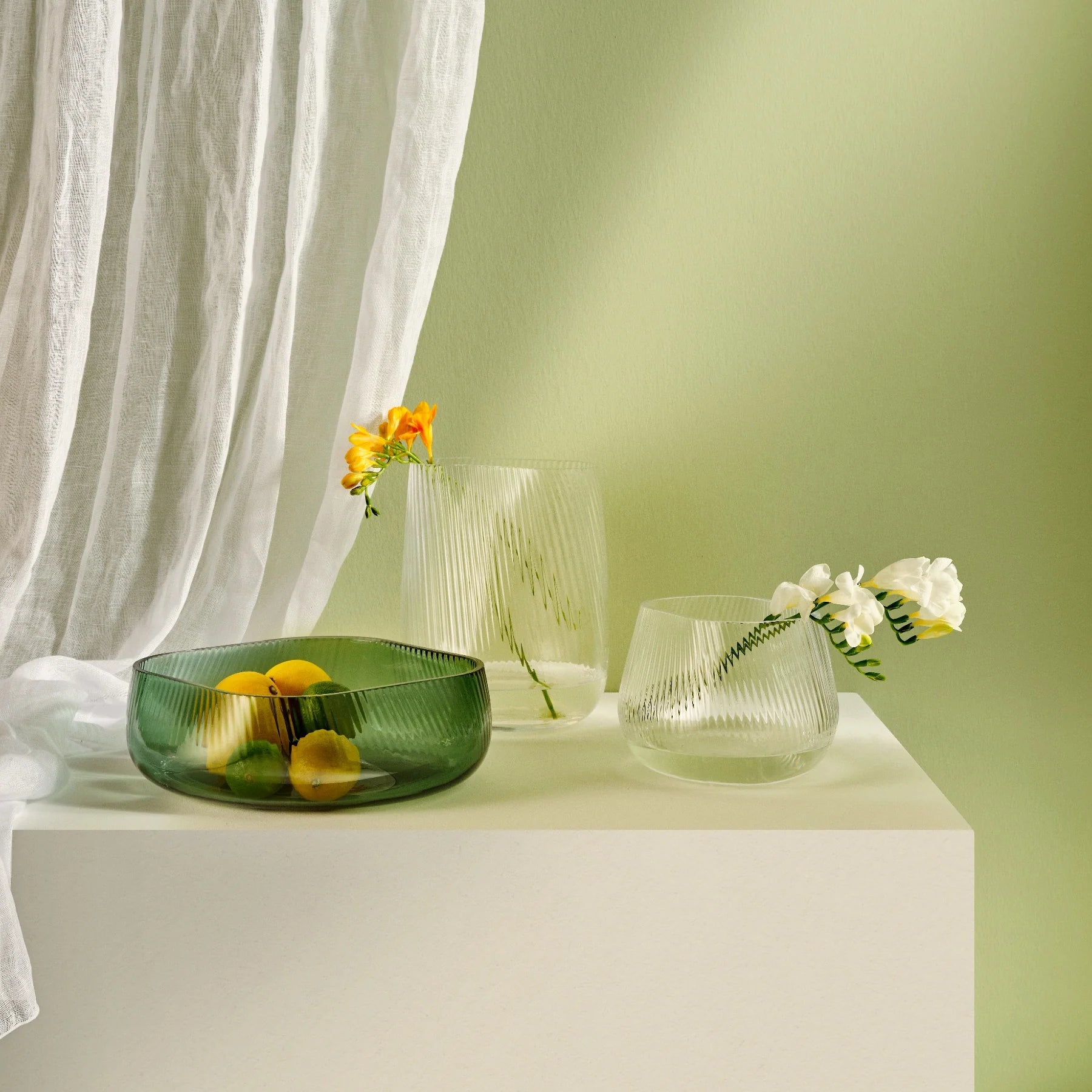 Nude Glass Opti Centrepiece vaza
