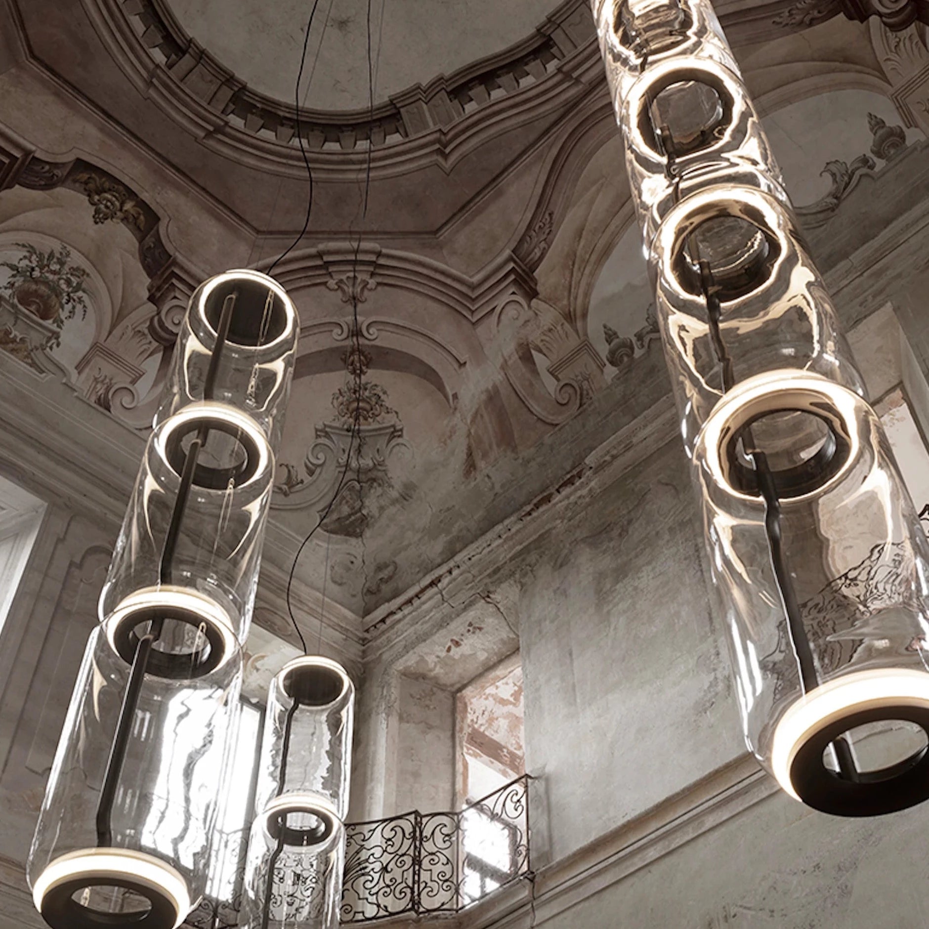 Flos Noctambule Suspension High Cylinder pakabinamas šviestuvas