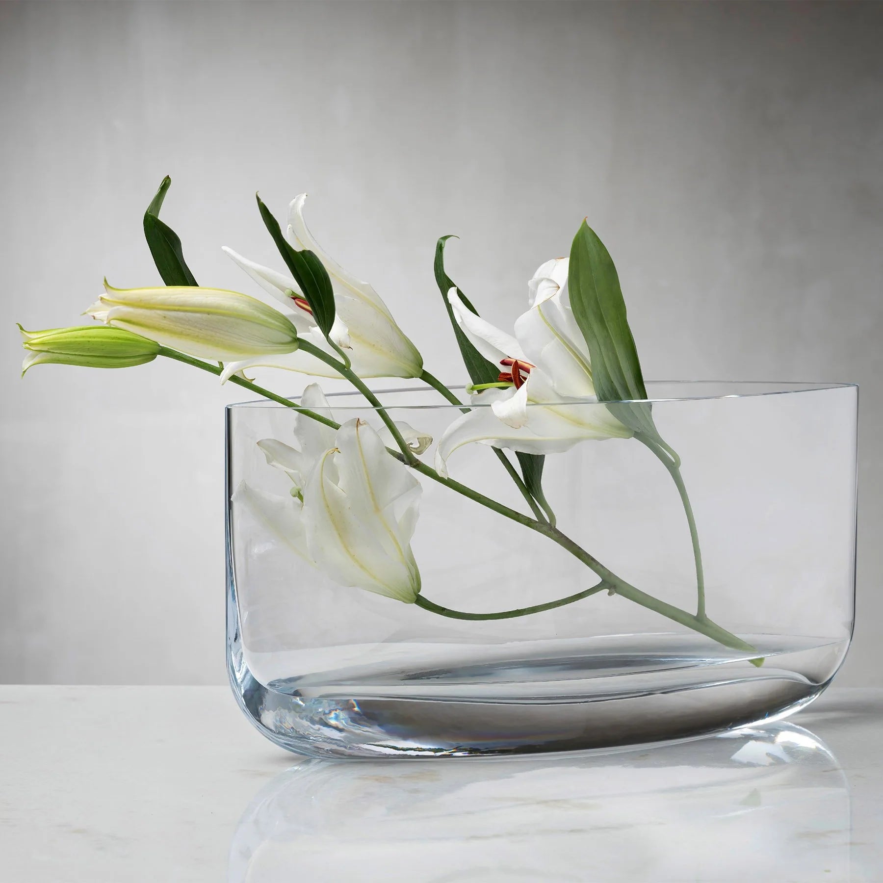 Nude Glass Blade Wide vaza