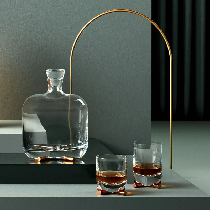 Nude Glass Camp 1500 ml viskio grafinas