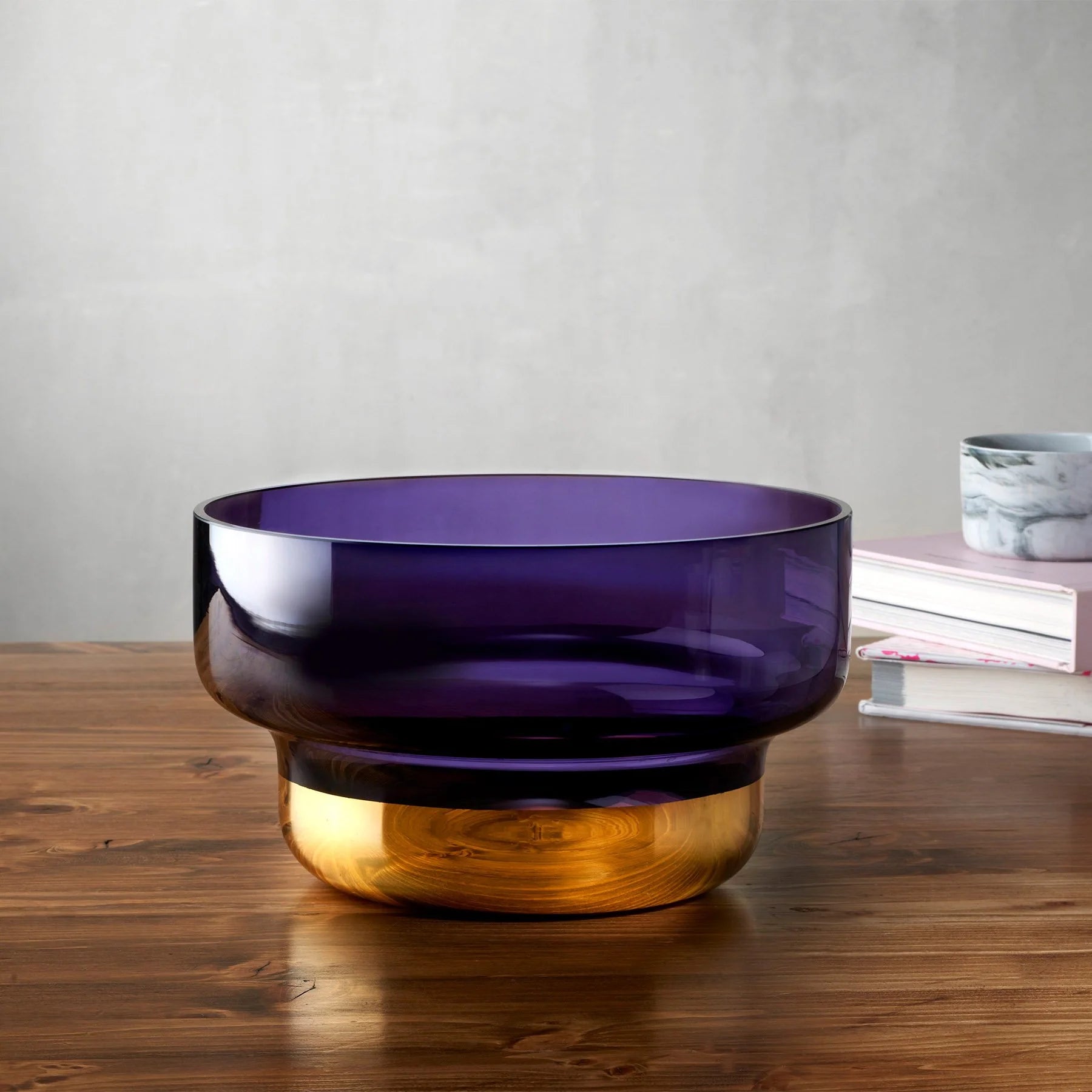 Nude Glass Contour Purple Top Gold dubuo