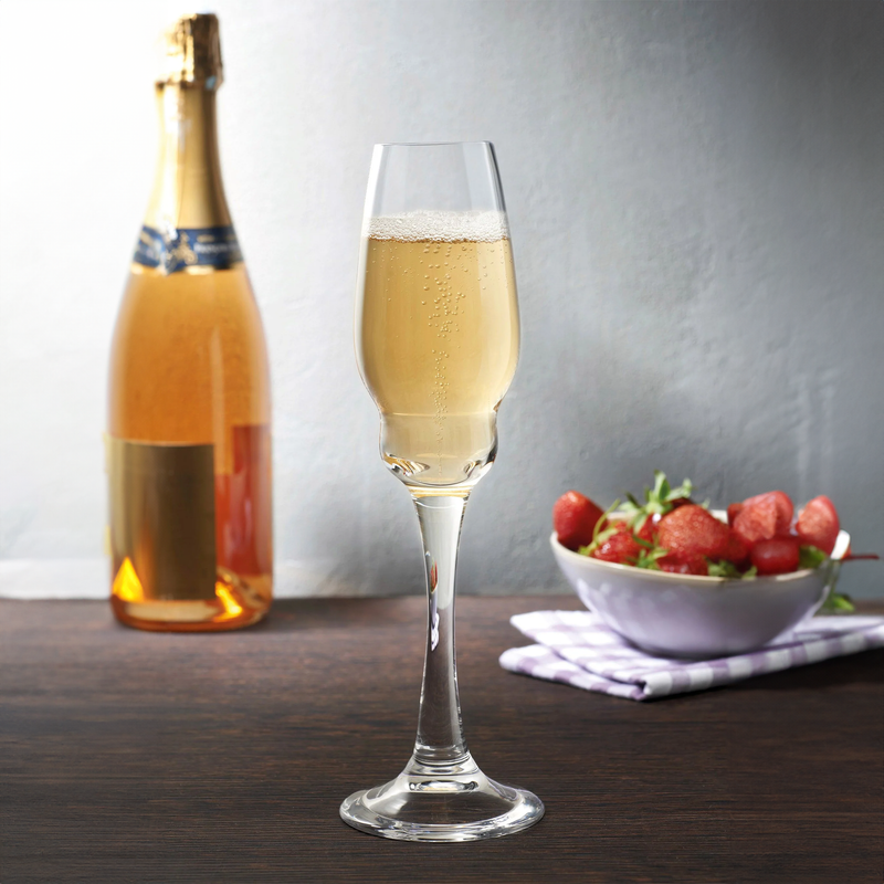 Nude Glass 240 ml Heads Up šampano taurė, 2 vnt.