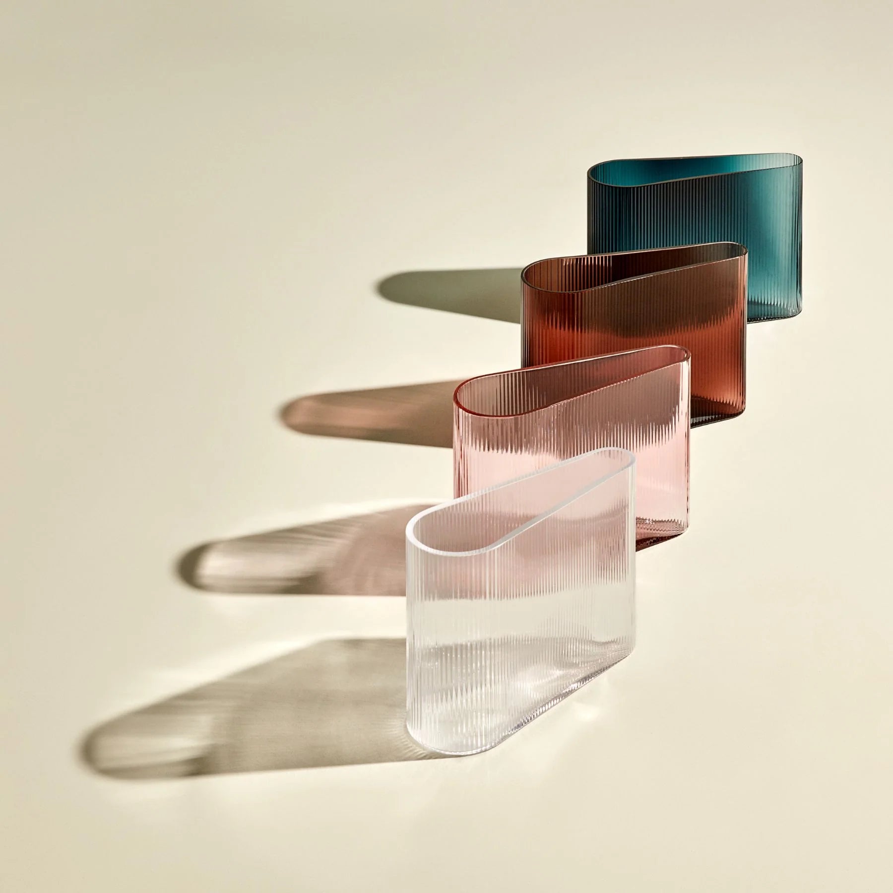 Nude Glass Mist Caramel vaza