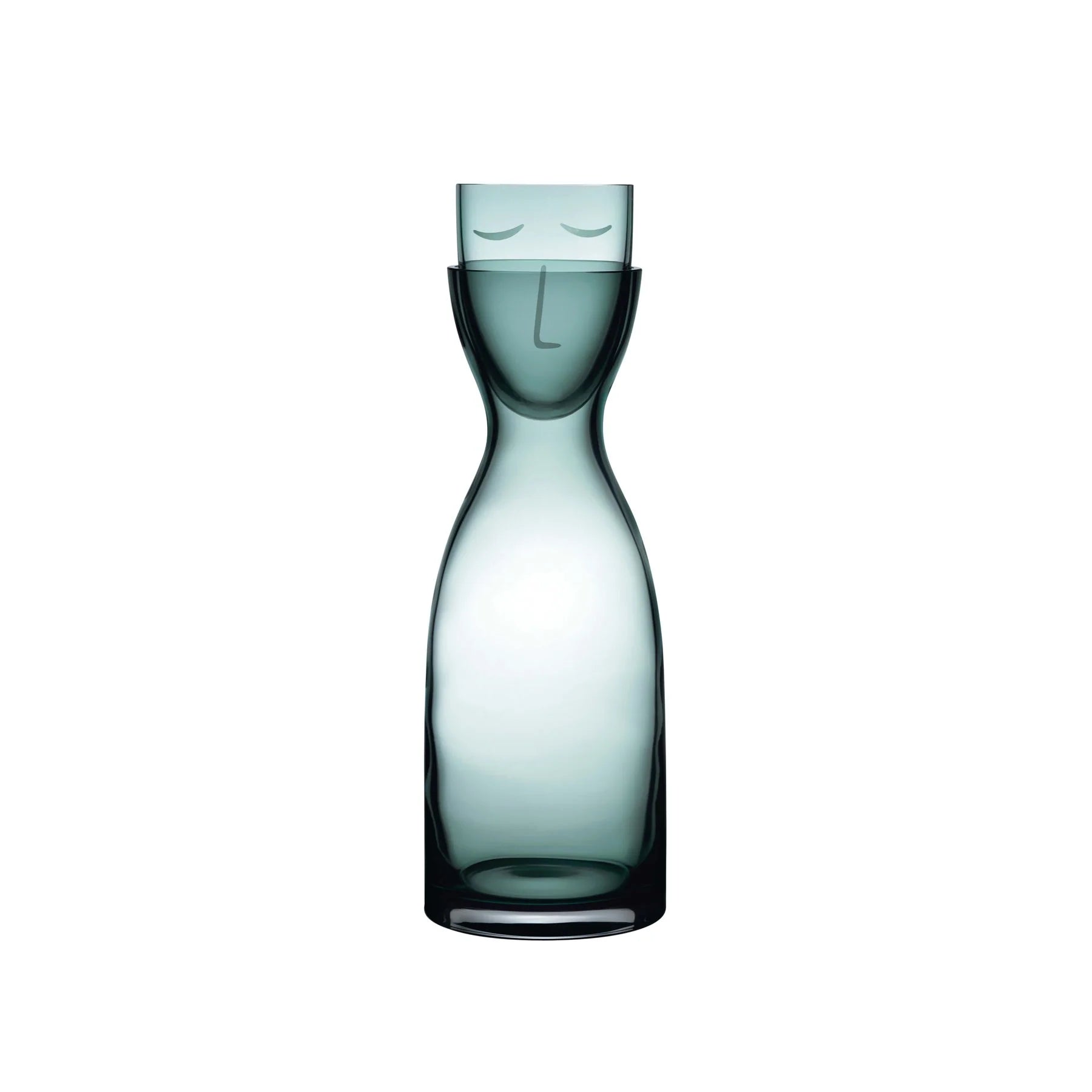Nude Glass Mr. & Mrs. vandens grafinas su stikline