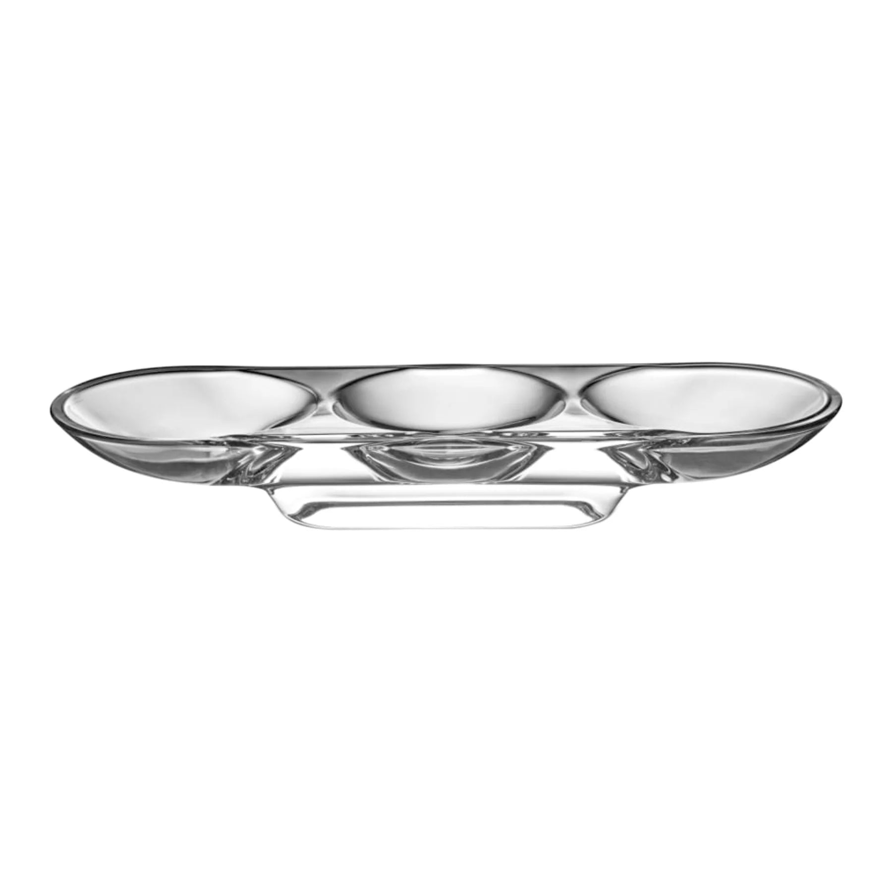 Nude Glass Silhouette Compartment Tray dubuo