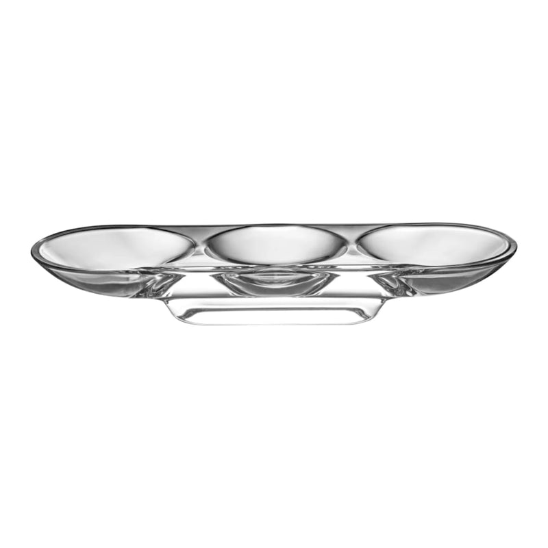 Nude Glass Silhouette Compartment Tray dubuo