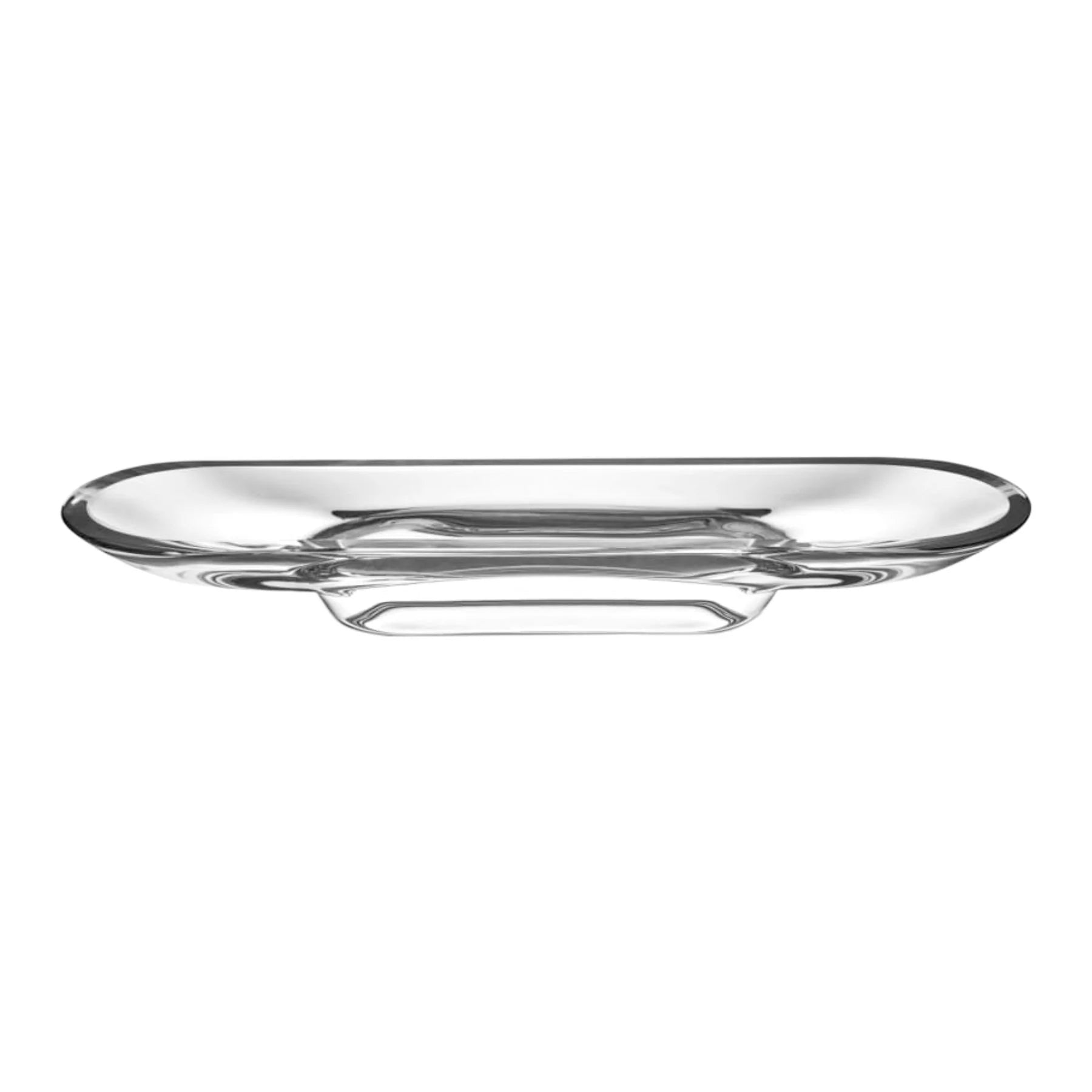 Nude Glass Silhouette Compartment Tray Single dubuo