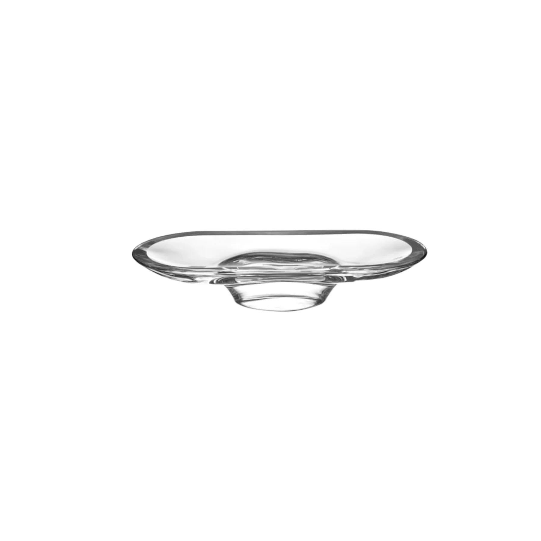 Nude Glass Silhouette Compartment Tray Single dubuo