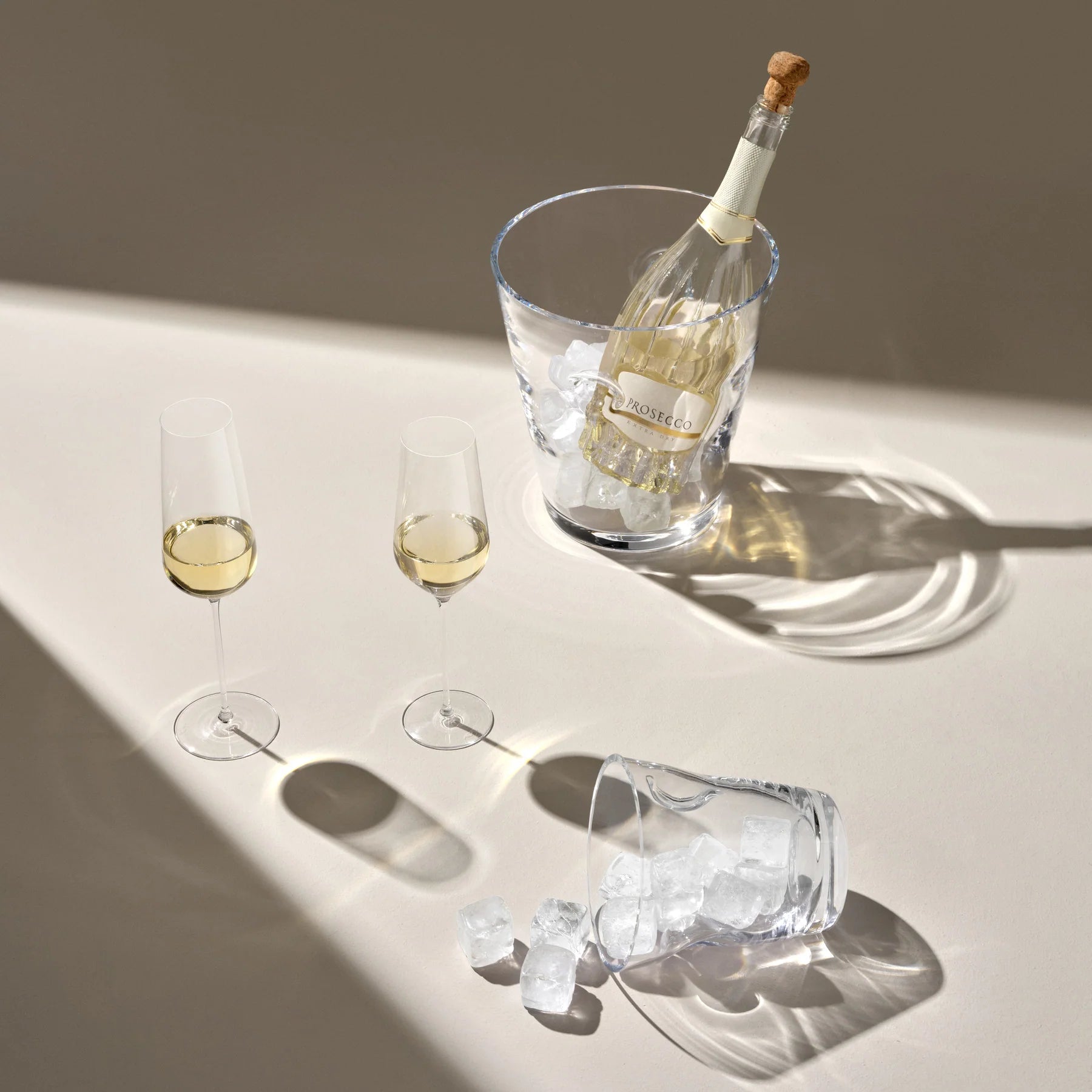 Nude Glass 300 ml Stem Zero Flute šampano taurė