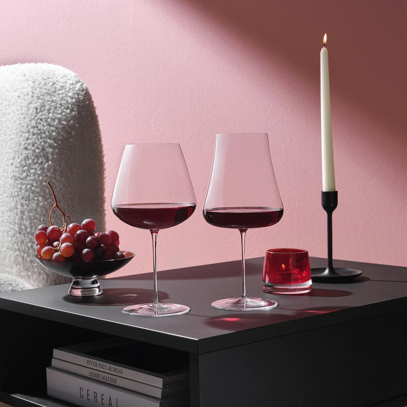 Nude Glass 950 ml Steam Zero Elegant Large raudonojo vyno taurė