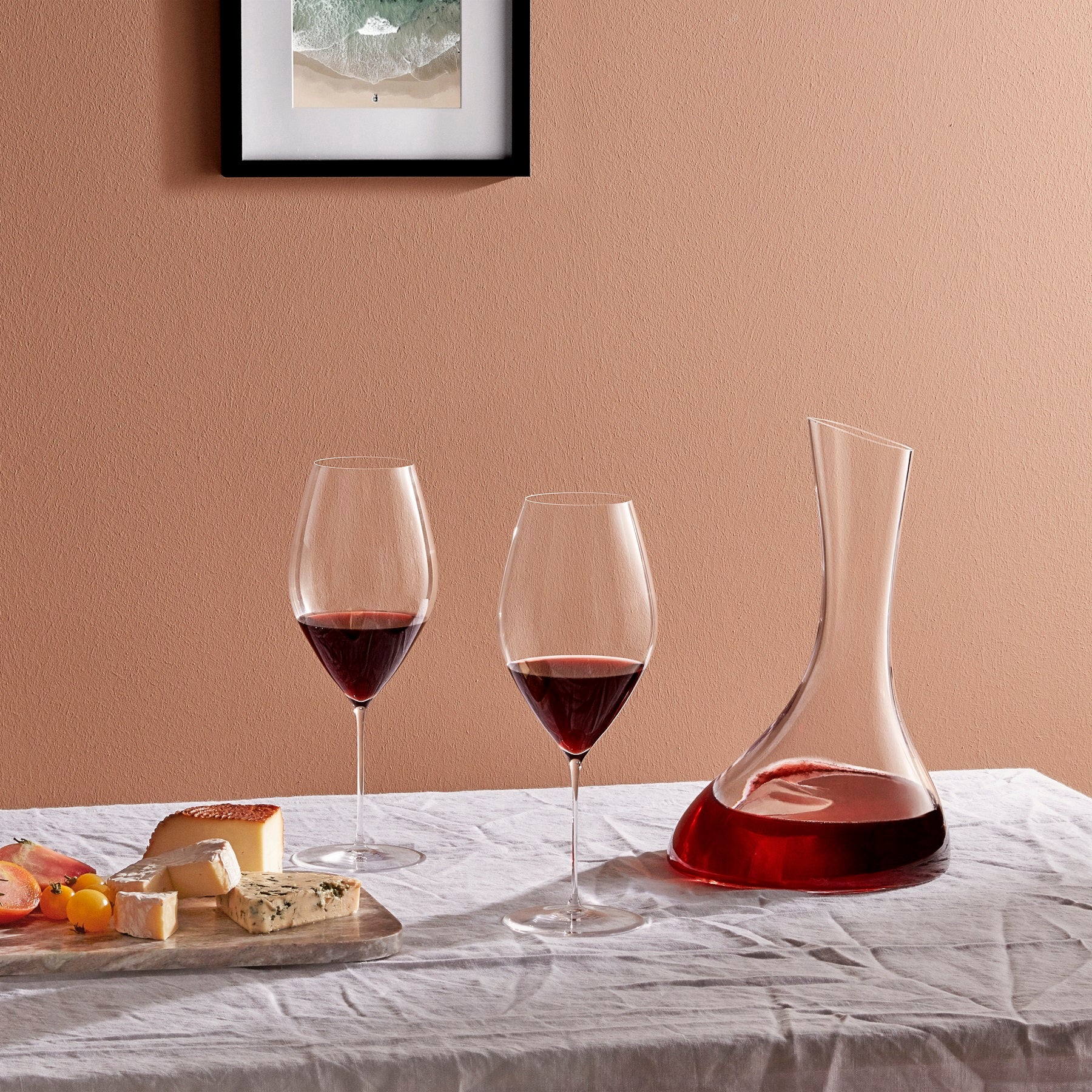 Nude Glass 800 ml Steam Zero Grace raudonojo vyno taurė