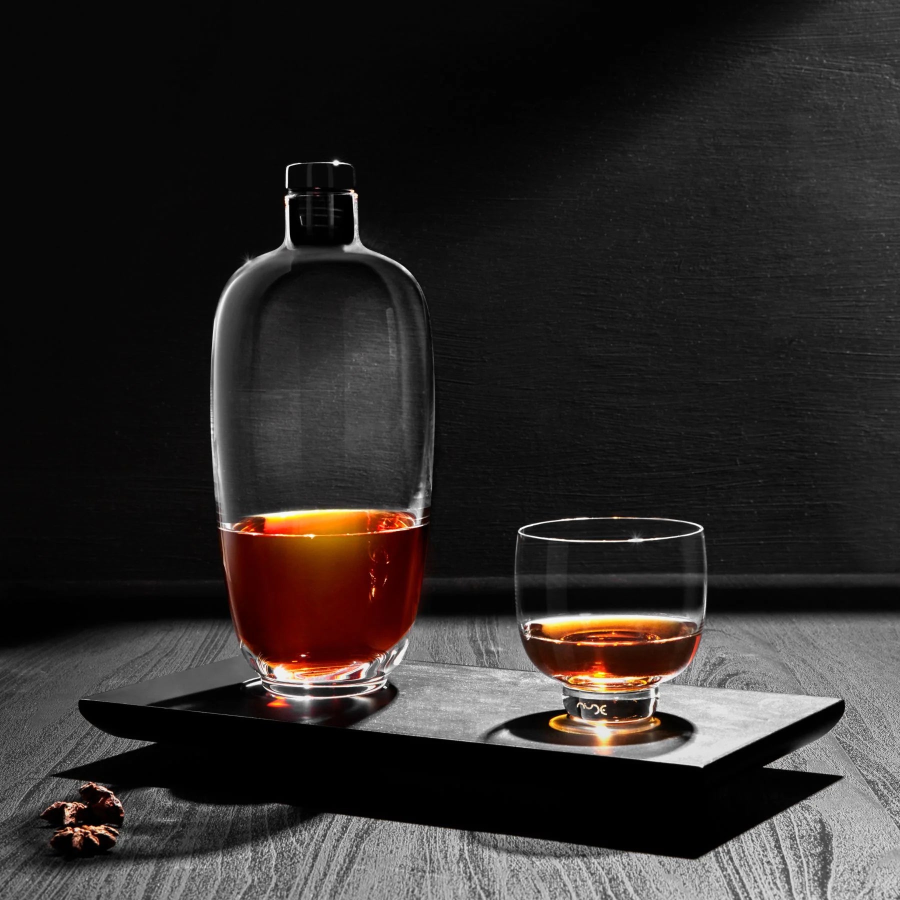 Nude Glass Malt viskio grafinas