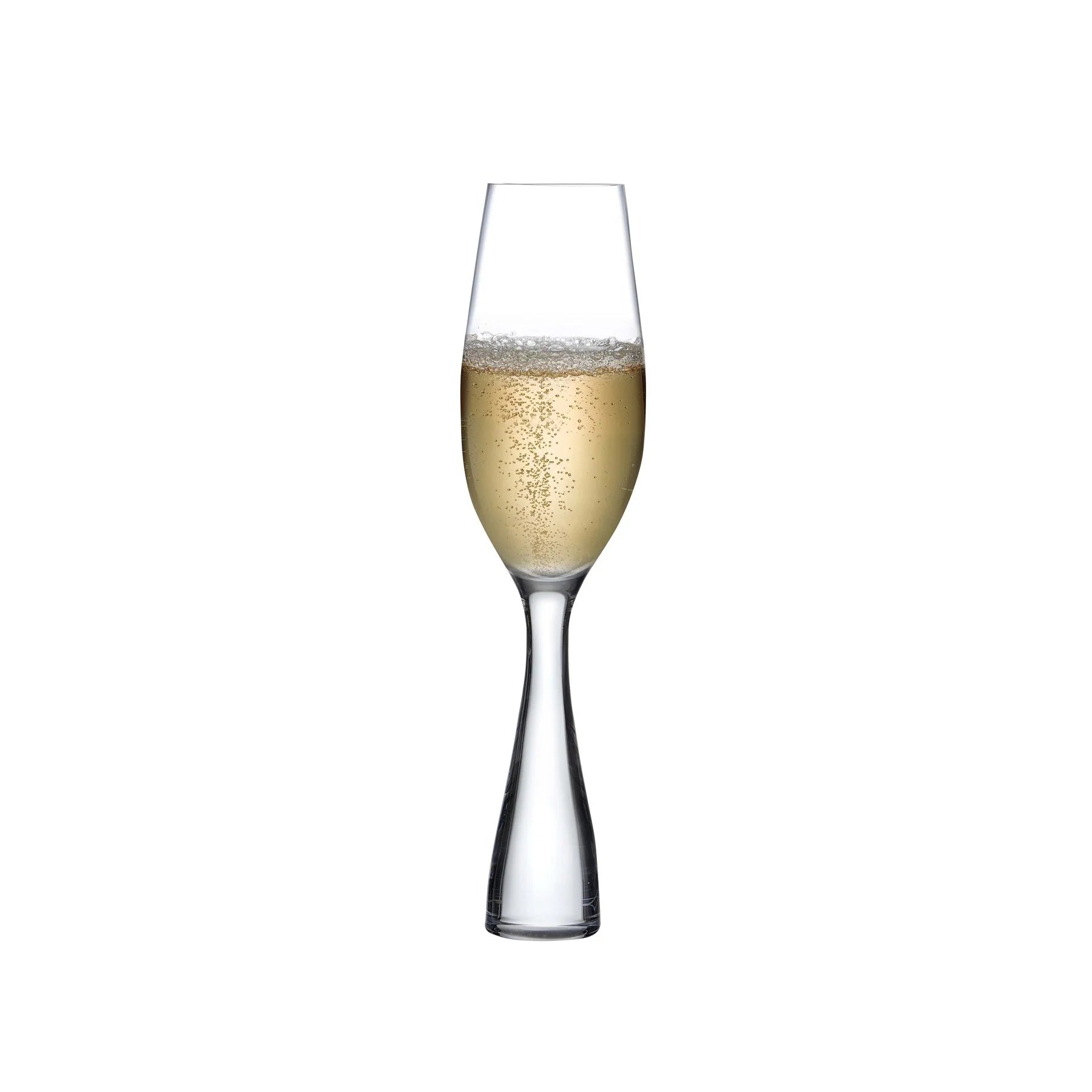 Nude Glass 250 ml Wine Party šampano taurė, 2 vnt.