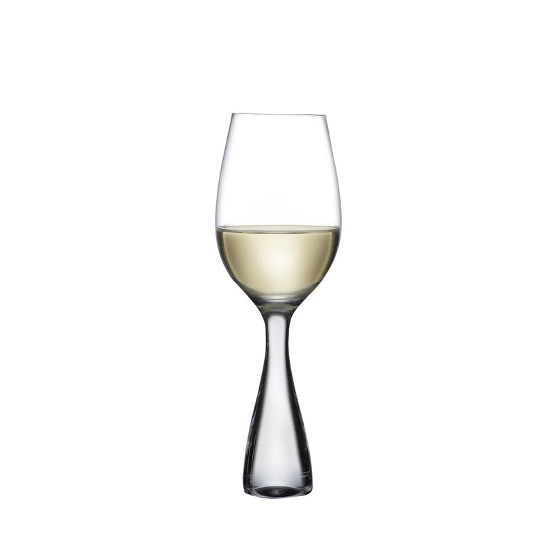 Nude Glass 350 ml Wine Party baltojo vyno taurė, 2 vnt.