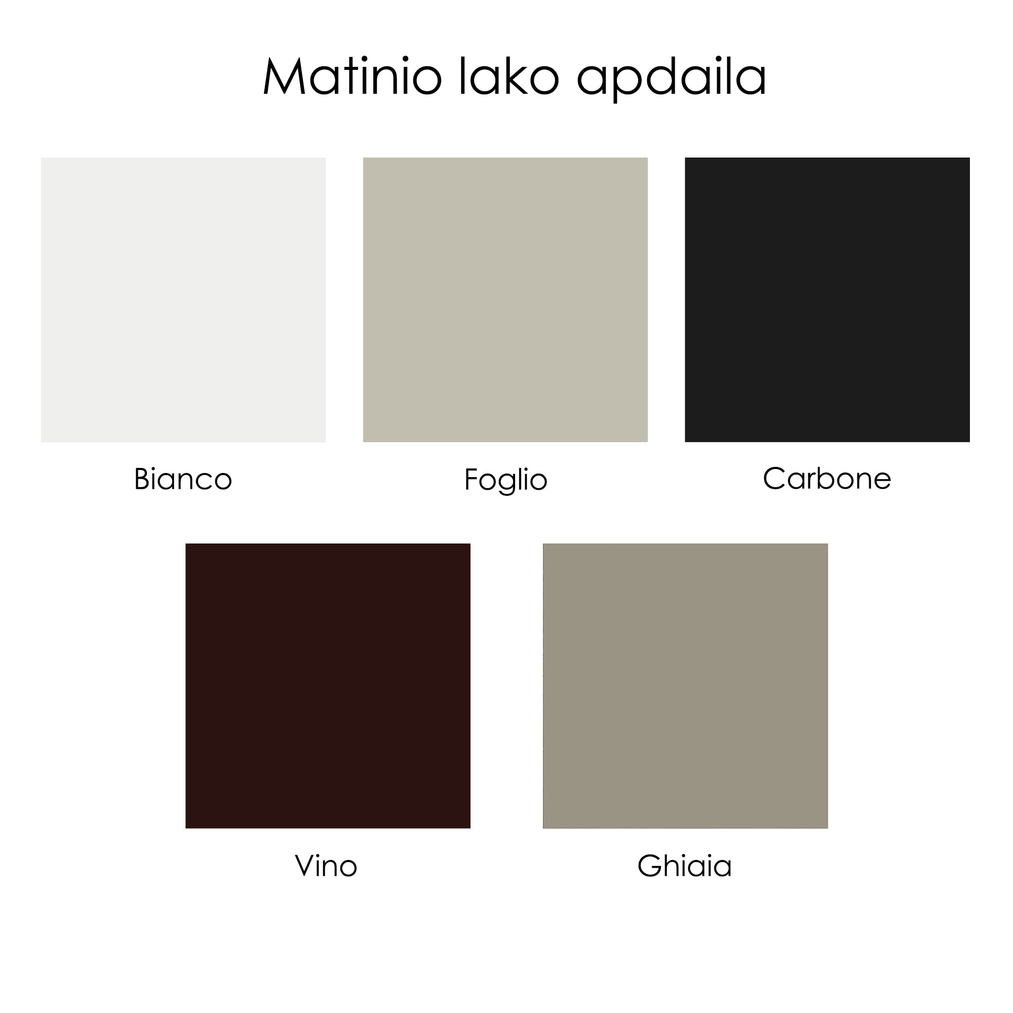 PALO NERO Neutron High naktinis staliukas