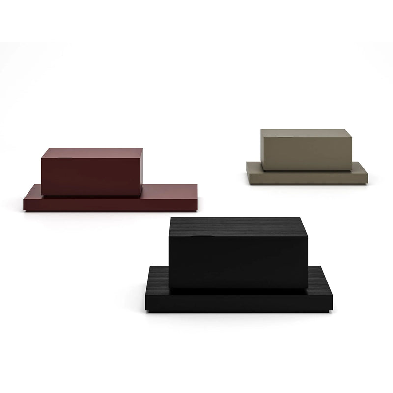 PALO NERO Simmetria bedside table