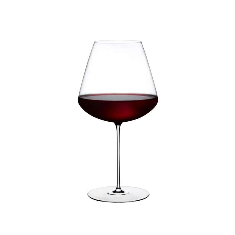 Nude Glass 950 ml Steam Zero Elegant Large raudonojo vyno taurė