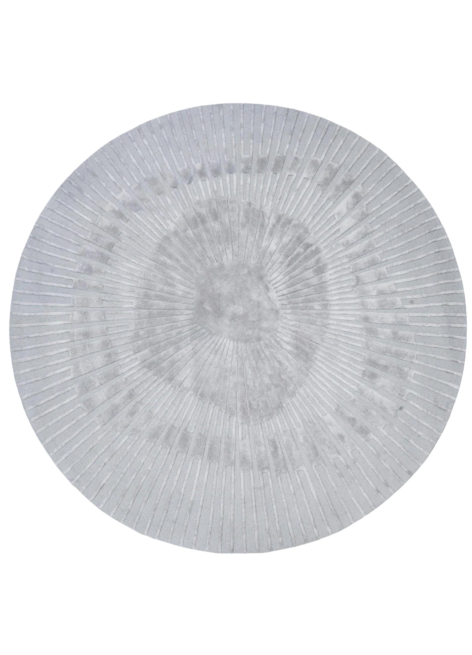 RADIUS GRAY Apvalus kilimas