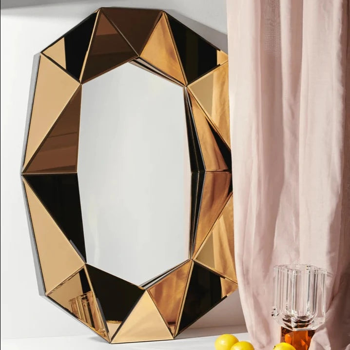 Reflections Copenhagen Diamond Large Bronze Veidrodis