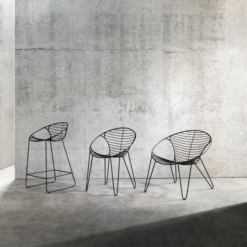 Joli Wire Low Armchair fotelis