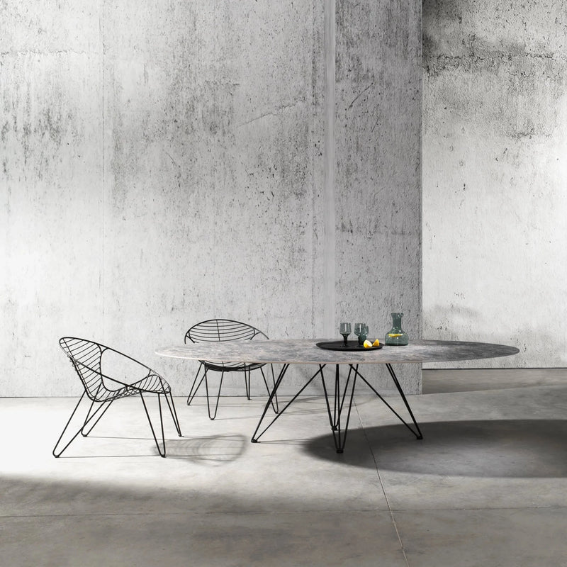 Joli Wire Low Armchair fotelis