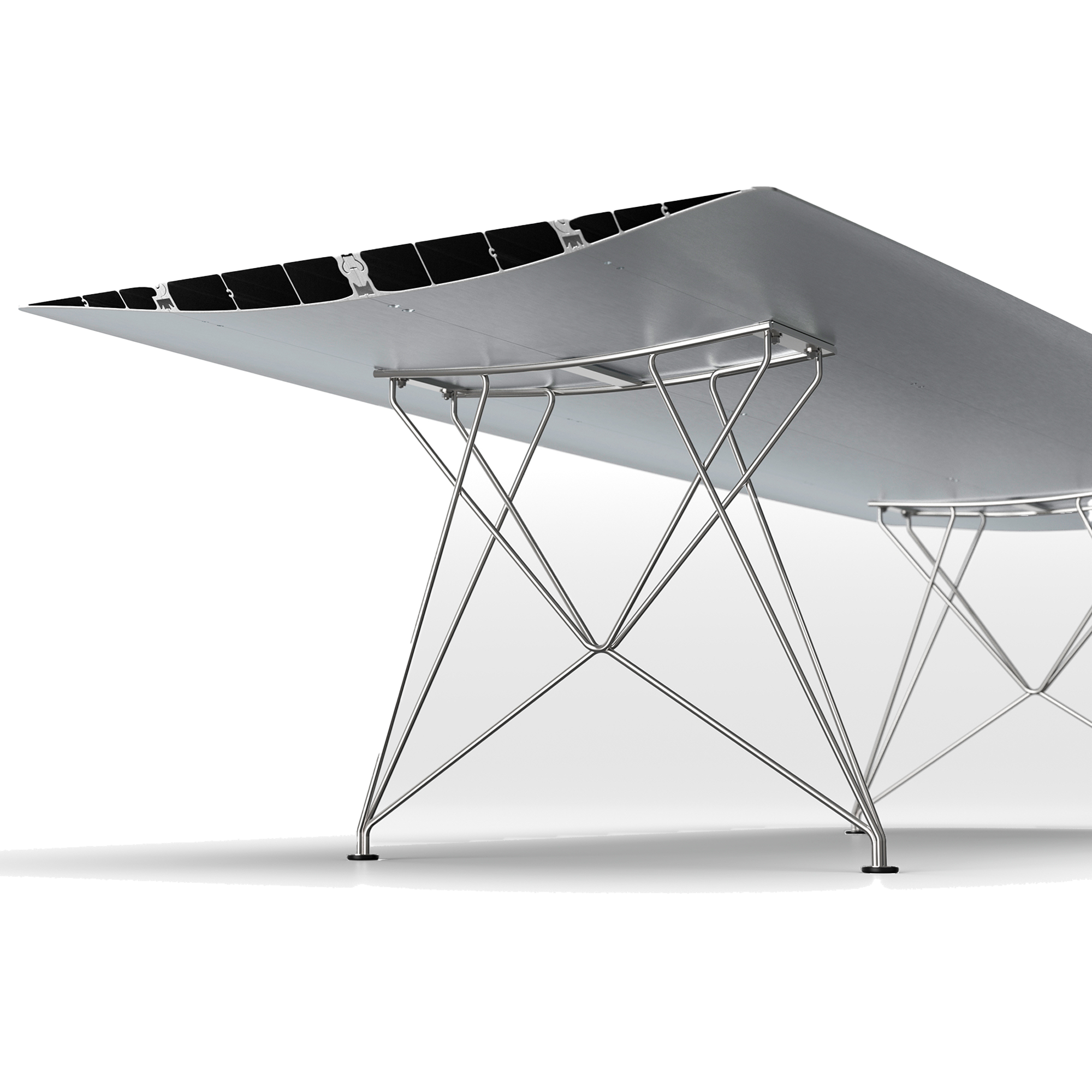 BD Barcelona Design table B - 120 concrete stalas