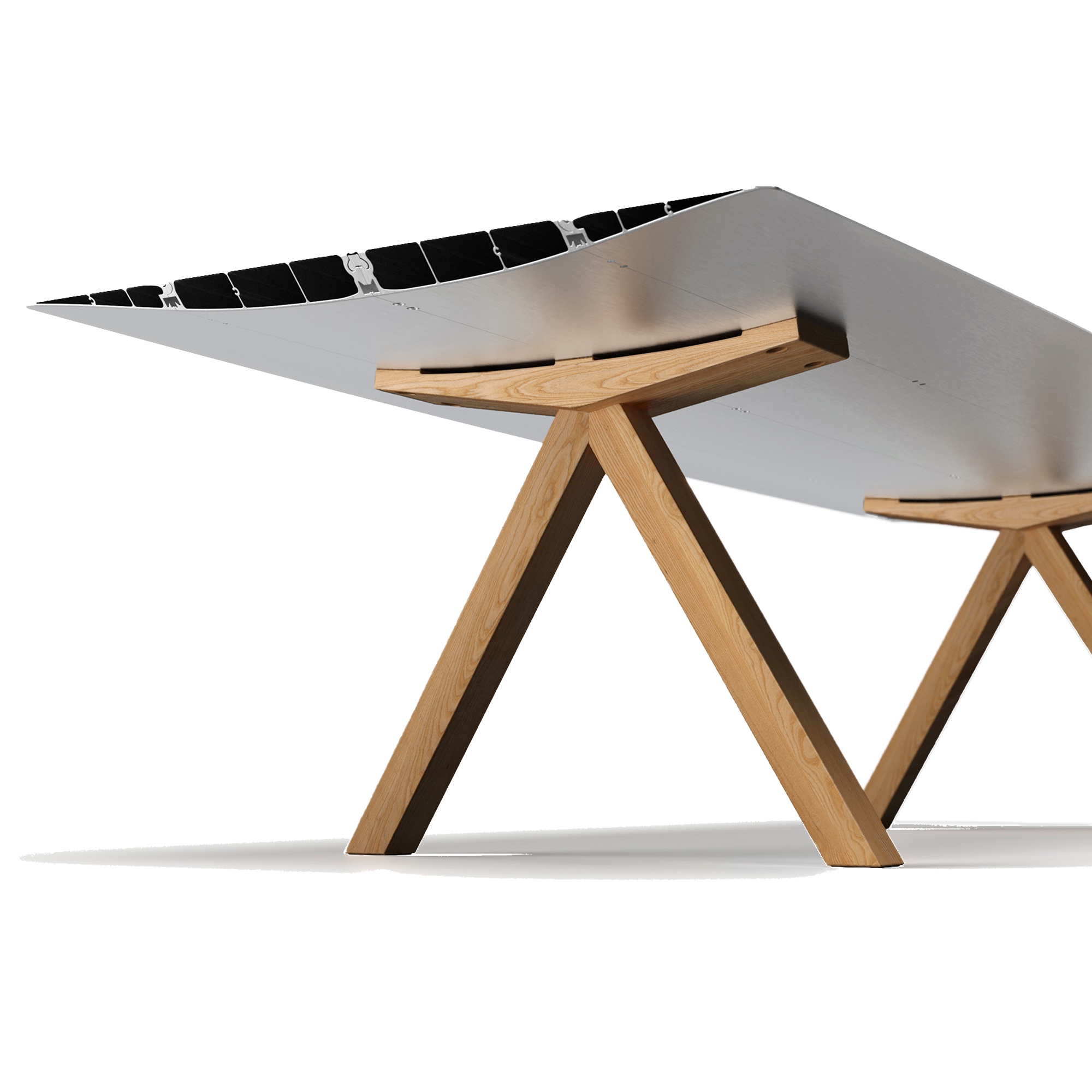 BD Barcelona Design table B - 120 concrete stalas