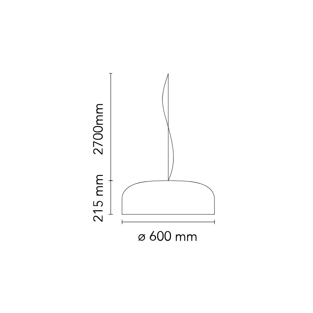 Flos Smithfield Suspension Pro pakabinamas šviestuvas