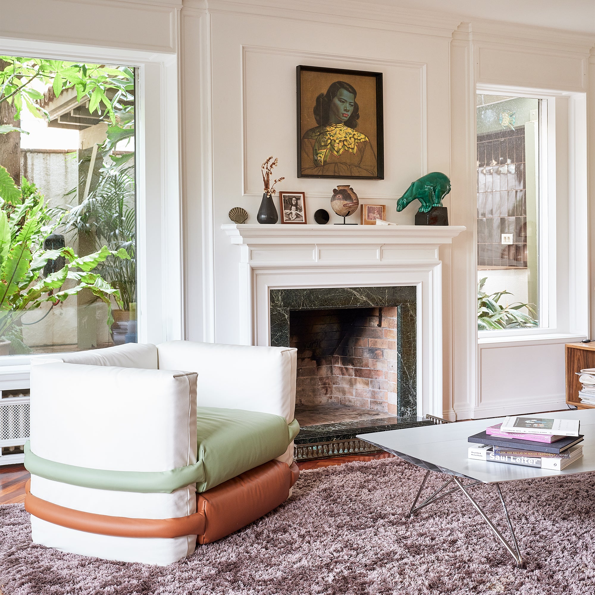 BD Barcelona Design Pillow Leather fotelis