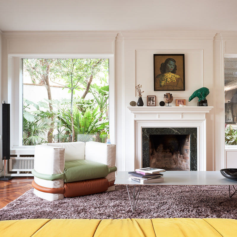 BD Barcelona Design Pillow Leather fotelis