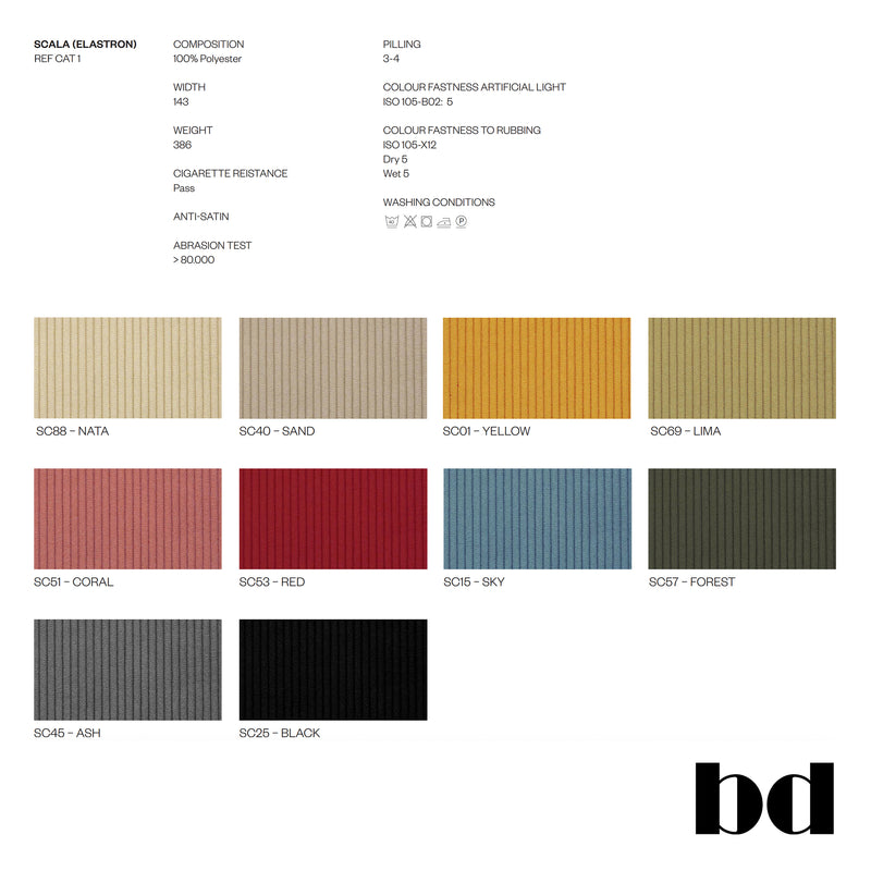BD Barcelona Design Pillow Corduroy fotelis