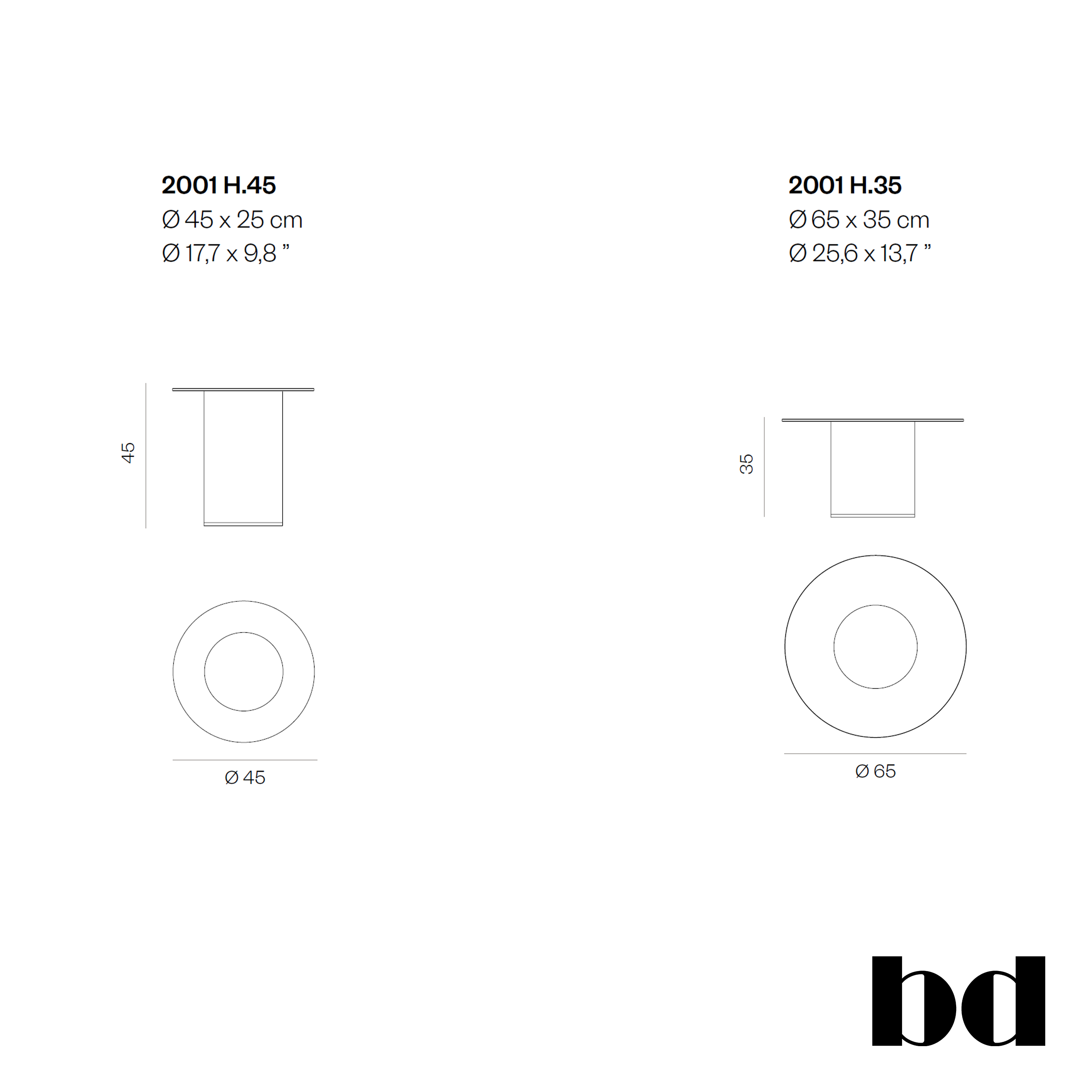 BD Barcelona Design 2001 staliukas