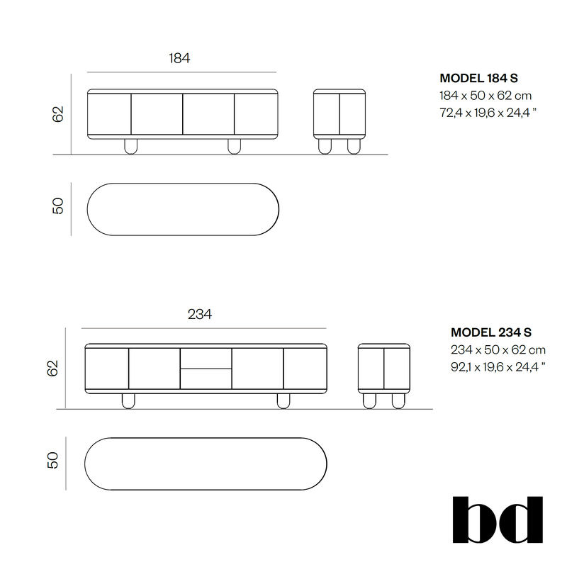 BD Barcelona Design Explorer Cabinet Small