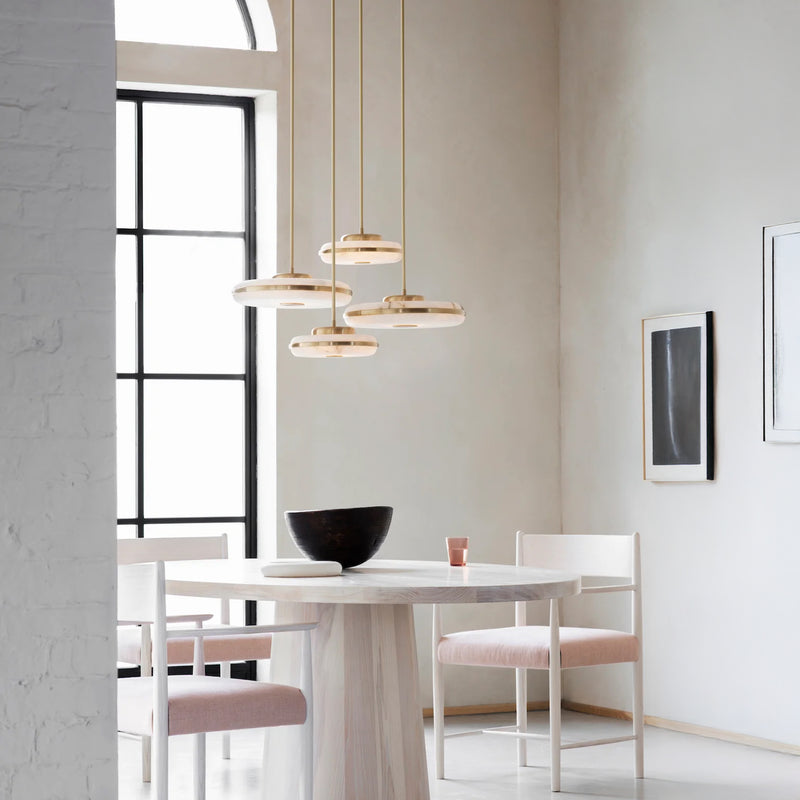 Bert Frank Beran Chandelier 4 pakabinamas šviestuvas