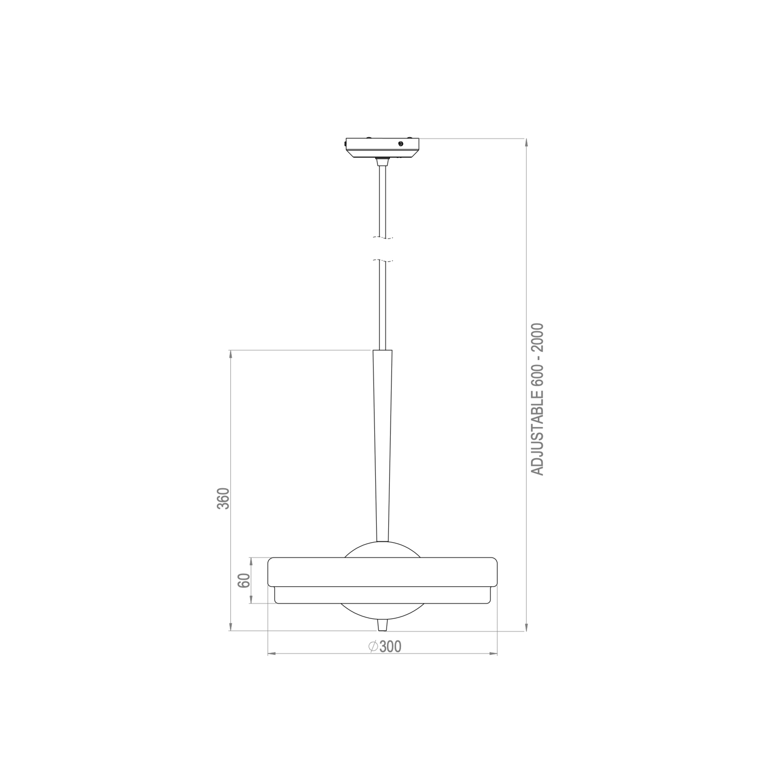 Bert Frank Trave Pakabinamas šviestuvas