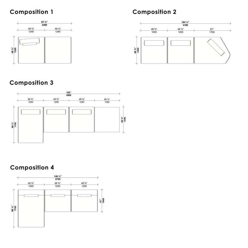 LEMA NIVEAUX sofa