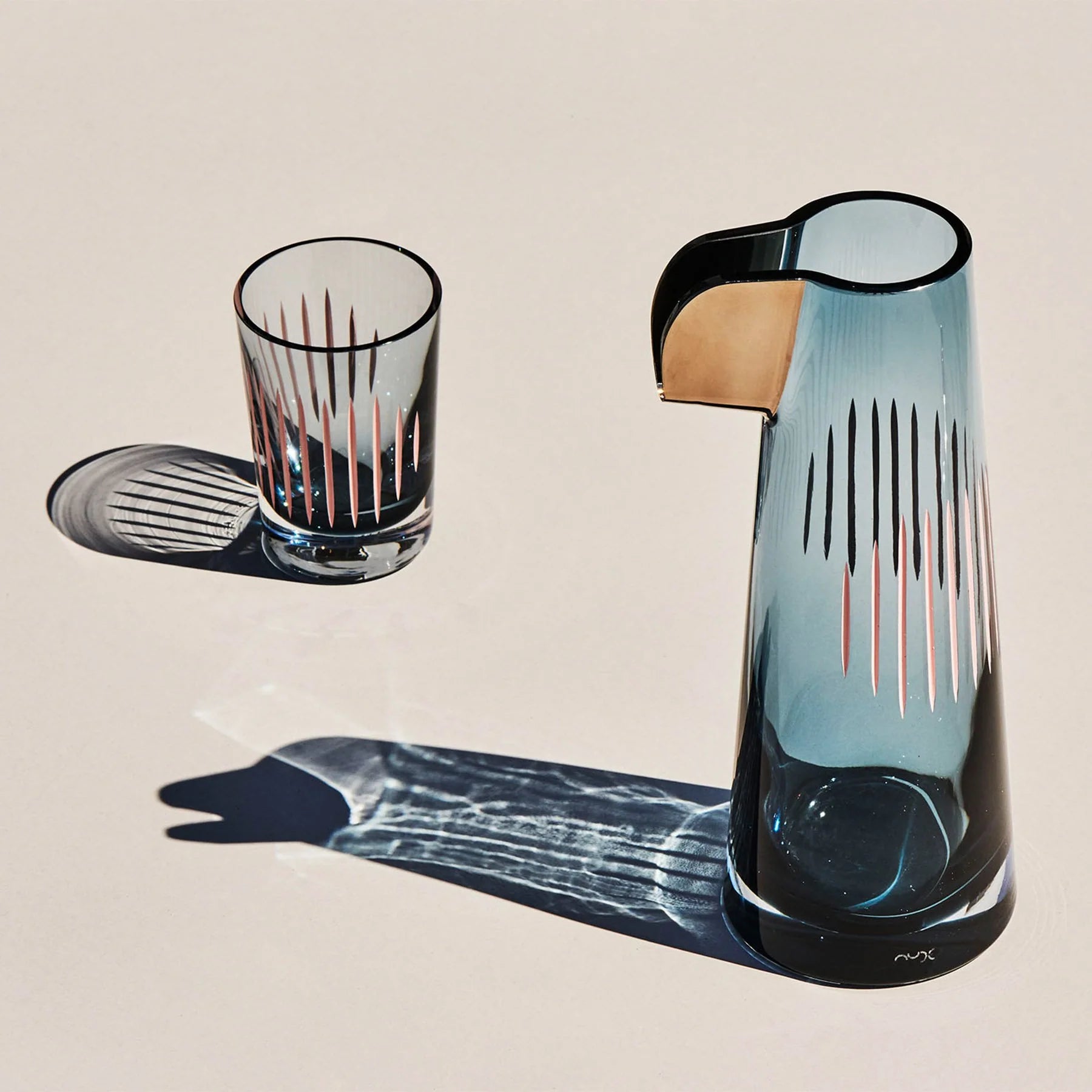 Nude Glass 240 ml Parrot Set stiklinė 2 vnt.
