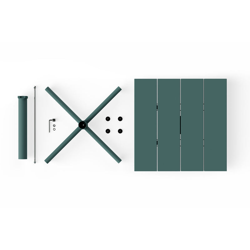 Fatboy Fred's Square Bistreau 80x80x76 cm staliukas