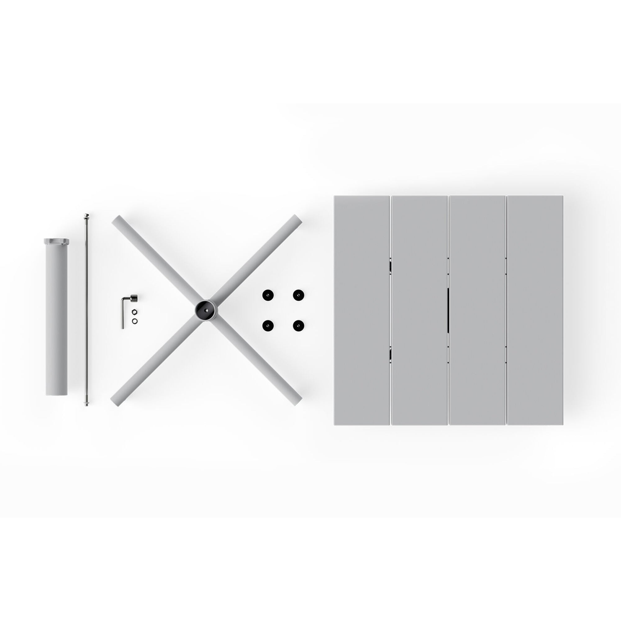 Fatboy Fred's Square Bistreau 80x80x76 cm staliukas