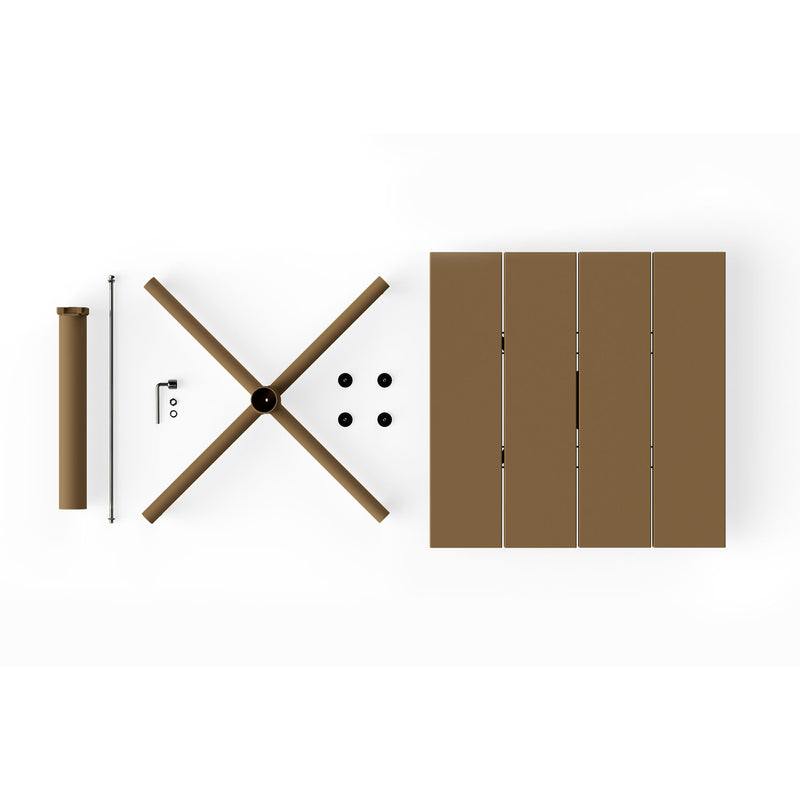 Fatboy Fred's Square Bistreau 80x80x76 cm staliukas