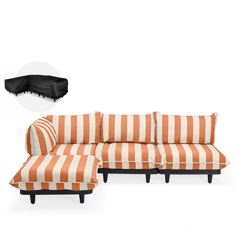 Fatboy Paletti Set Large Stripe modulinė lauko sofa